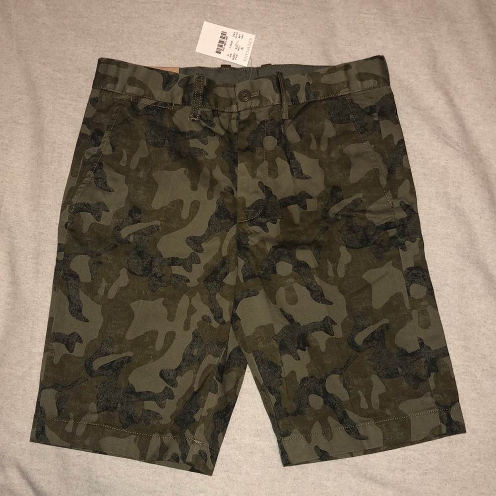 NEW Crewcuts (J.Crew) Boys Size 10 Camo shorts